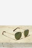 Óculos de Sol - Bellbrae Polarized Sunglasses, GOLD/TORT/GREEN - vista alternativa 4