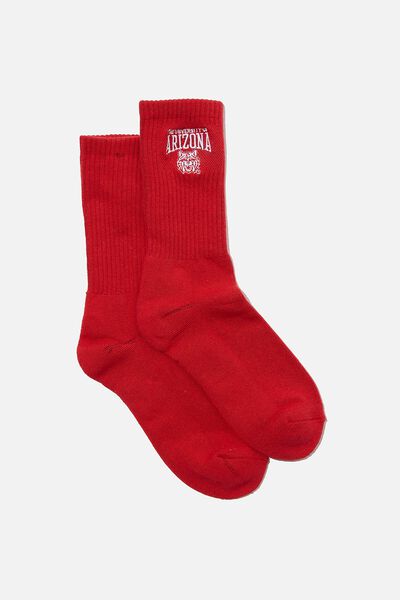 Special Edition Active Sock, LCN TBA / RED/ ARIZONA WILDCATS