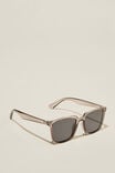 Óculos de Sol - Newtown Sunglasses, MIDNIGHT CRYSTAL / BROWN SMOKE - vista alternativa 2