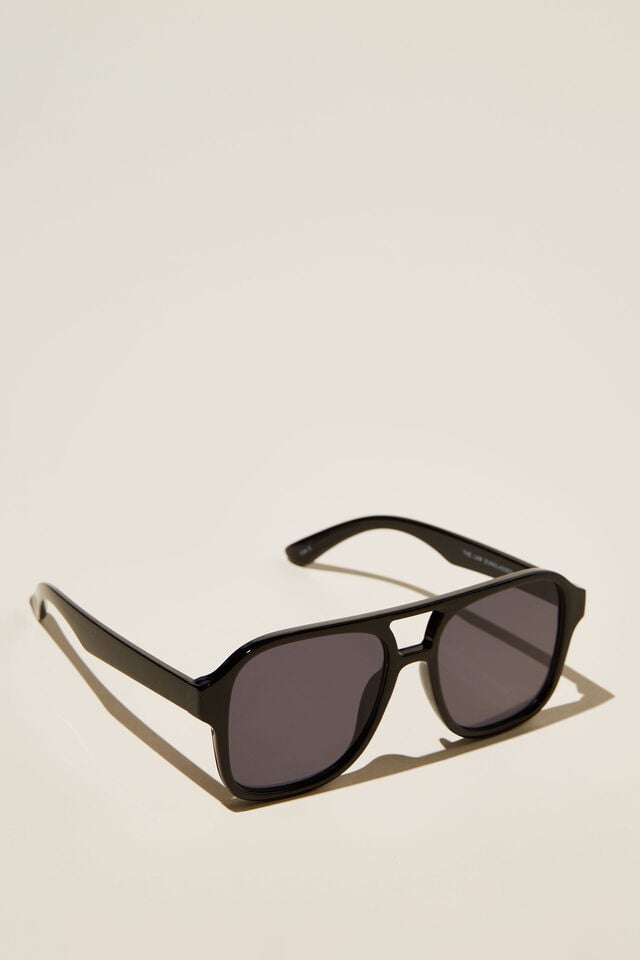 The Law Sunglasses, BLACK/BLACK SMOKE