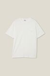 Organic Loose Fit T-Shirt, VINTAGE WHITE - alternate image 5