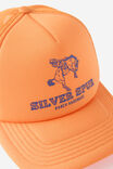 Trucker Hat, TRUCKER ORANGE/SILVER SPUR - example image 5