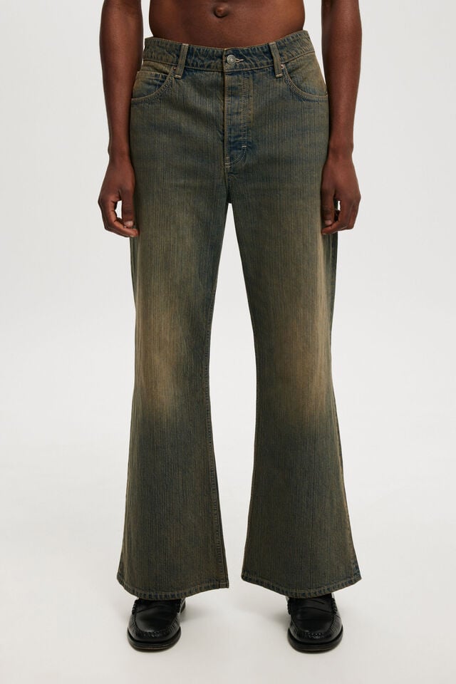 Baggy Bootcut Jean, REVOLT BLUE