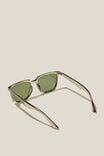 Óculos de Sol - Newtown Sunglasses, KHAKI CRYSTAL/GREEN - vista alternativa 3