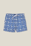 Short - Stretch Swim Short, NAUTICAL BLUE TILE - vista alternativa 5