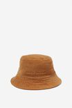 Chapéu - Bucket Hat, WASHED CAMEL/CORD/STUDIO JOURNAL - vista alternativa 1