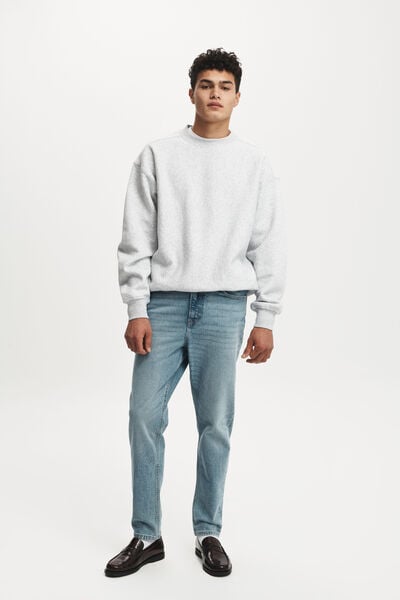 Calça - Relaxed Tapered Jean, RAMBLING BLUE