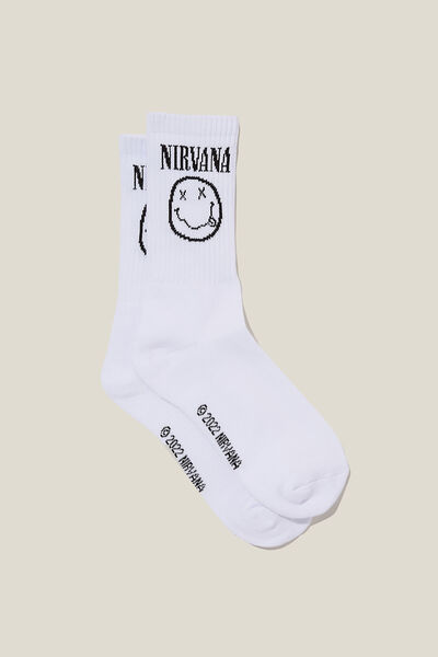 Special Edition Sock, LCN MT WHITE/NIRVANA