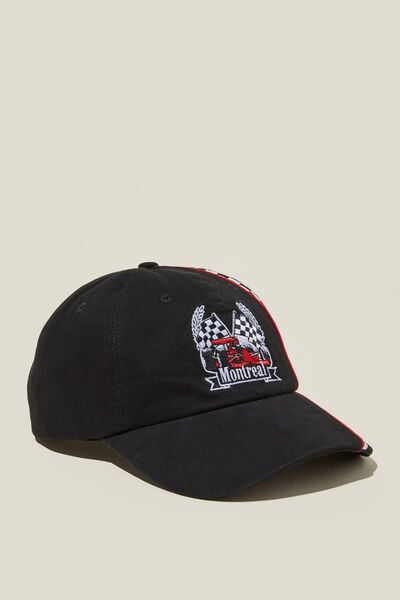Boné - Strap Back Dad Hat, BLACK/MONTREAL