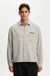 Select Colour: GREY STRIPE EMB