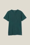 Camiseta - Organic Crew T-Shirt, PINENEEDLE GREEN - vista alternativa 4