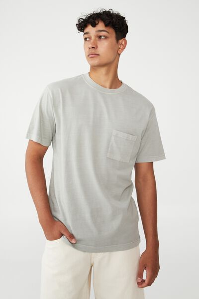 Loose Fit T-Shirt, OVERCAST GREY