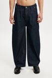 Baggy Balloon Jean, PLEAT SHUTTER BLUE - alternate image 2