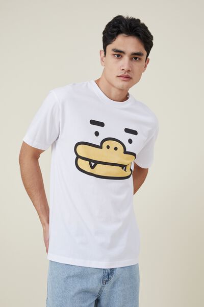 Special Edition T-Shirt, LCN KAK WHITE/KAKAO FRIENDS - TUBE FACE