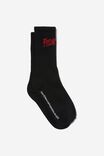 Special Edition Sock, LCN WB BLACK/FRIDAY 13TH - alternate image 1