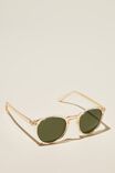Lorne Polarized Sunglasses, SAND / CRYSTAL GREEN - alternate image 2