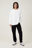 Relaxed Tapered Jean, PITCH BLACK - alternate image 1