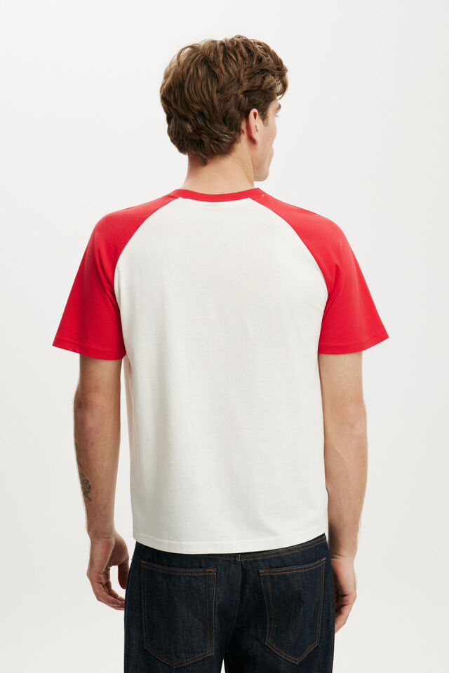 Fitted Graphic T-Shirt, VINTAGE WHITE  / CANYON