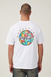Coca-Cola Loose Fit T-Shirt, LCN COK WHITE / TEAM GLOBE - alternate image 3