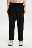 Relaxed Textured Pant, BLACK - alternate image 2