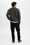 Relaxed Tapered Jean, PITCH BLACK - alternate image 3