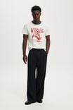 Fitted Graphic T-Shirt, VINTAGE WHITE / WYOMING - example image 2
