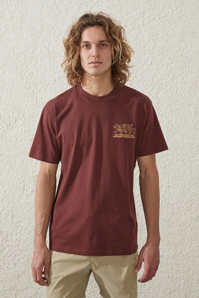 Active Graphic Tee, BARN RED / SAN FRANCISCO HILL RUNNERS ASSOCIA