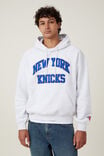 NBA NY Knicks Box Fit Hoodie, LCN NBA ATHLETIC MARLE / KNICKS - ARCHED - alternate image 1