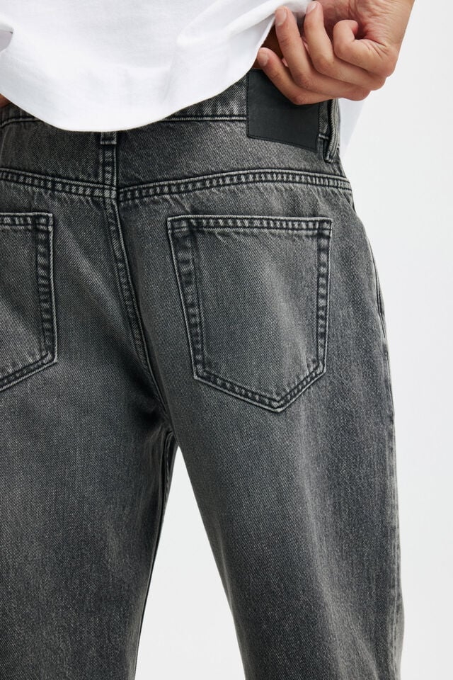 Relaxed Boot Cut Jean, SMITH BLACK