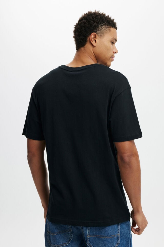 Loose Fit Art T-Shirt, BLACK / 2000S MIX