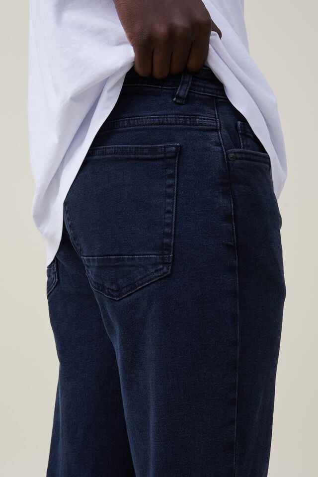 Calça - Slim Straight Jean, BLUE BLACK