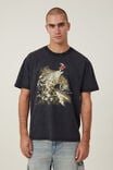 KORN Premium Loose Fit Music T-Shirt, LCN WMG BLACK/KORN - FOLLOW THE LEADER - alternate image 1