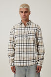 Camisas - Camden Long Sleeve Shirt, WHITE WINDOW CHECK - vista alternativa 1