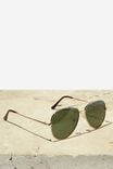 Marshall Polarized Sunglasses, GOLD/TORT/GREEN SMOKE - alternate image 4