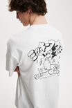 Box Fit Pop Culture T-Shirt, LCN DIS WHITE MARLE/MICKEY JAPANESE - alternate image 4