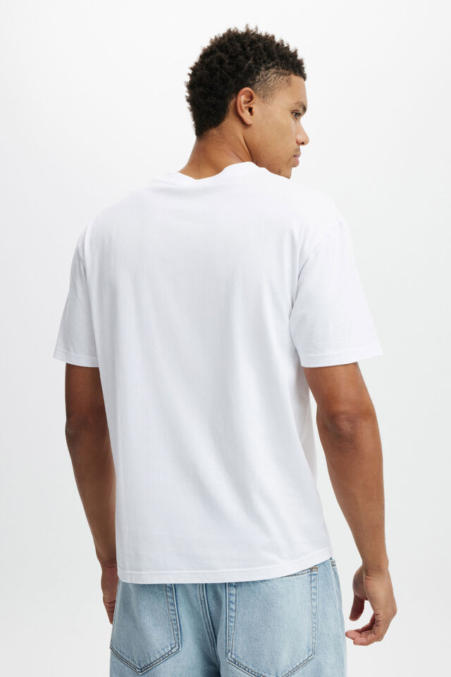 Disney Loose Fit T-Shirt, LCN DIS WHITE / TRACK STAR