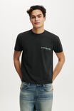 Fitted Graphic T-Shirt, WASHED BLACK / THE BIG EASY - example image 1
