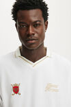 Cropped Graphic Polo, WHITE - example image 4