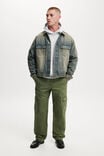 Tactical Cargo Pant, VINTAGE ARMY GREEN HERRINGBONE - alternate image 1