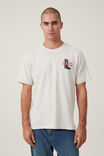 Loose Fit Art T-Shirt, BONE/AMERICAN BLEND - alternate image 1