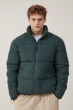 Recycled Puffer Jacket, DEEP TEAL - alternate image 1