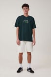 Cny Vintage Oversized T-Shirt, PINENEEDLE GREEN/DRAGON FORTUNE - alternate image 2