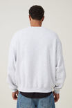 Box Fit License College Crew Sweater, HAR ATHELTIC MARLE / HARVARD - CREST - alternate image 3