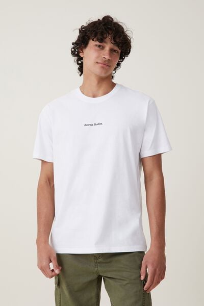 Camiseta - Easy T-Shirt, WHITE/AVENUE STUDIOS