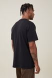 Basquiat Loose Fit T-Shirt, LCN BSQ BLACK/PORTRAIT - alternate image 3