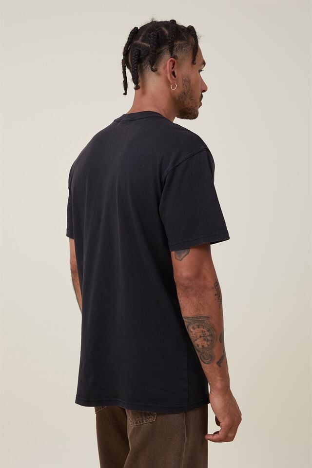 Basquiat Loose Fit T-Shirt, LCN BSQ BLACK/PORTRAIT