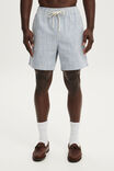 Easy Short, BLUE 50/50 STRIPE - example image 2