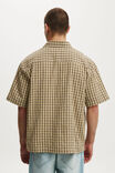 Darcy Short Sleeve Shirt, RETRO YELLOW CHECK - example image 3