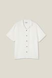 Camisas - Palma Short Sleeve Shirt, WHITE - vista alternativa 5