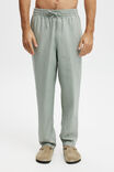 Linen Trouser, WASHED MILITARY - example image 2